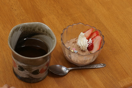 チョコムース作り
