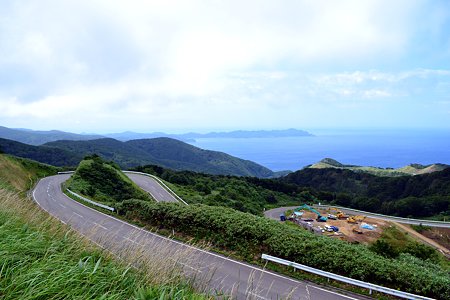 龍泊ライン展望駐車場から