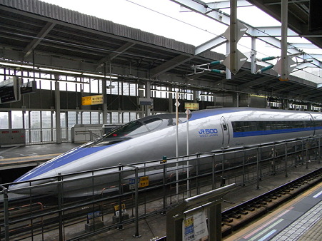 山陽新幹線500系こだま号(新大阪駅)2