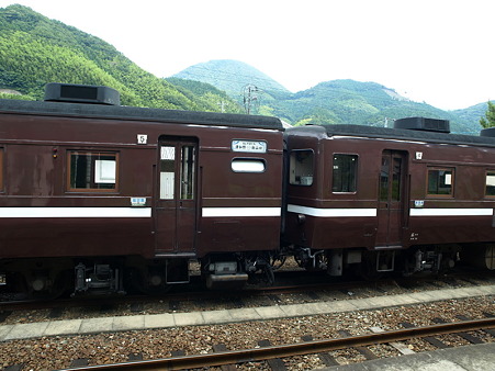 4-5号車連結部(津和野駅)