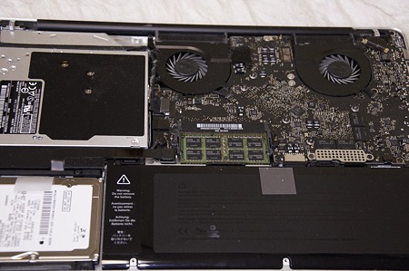 MacBookPro SSD交換＆OptiBay導入作戦05