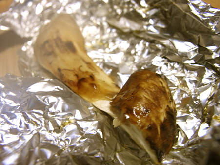 松茸のホイル包み焼き