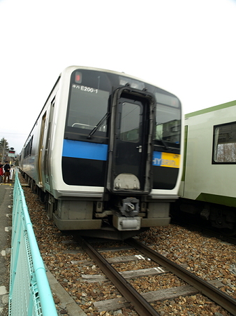 キハ110系とキハE200(野辺山駅)5