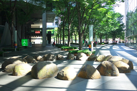 2010.08.29　有楽町　東京国際ホーラム　ヘミスフィア・サークル　Richard・LONG