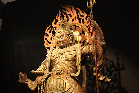 2010.11.15 東京国立博物館 彫刻 四天王立像 広目天 平安時代