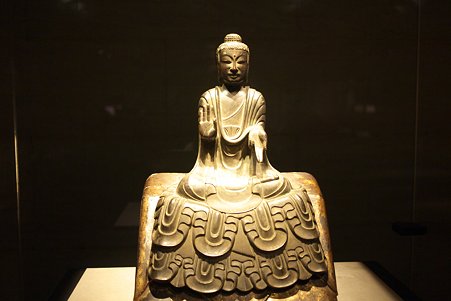 2010.11.15 東京国立博物館 仏像の道-インドから日本へ 如来坐像 法隆寺献納宝物