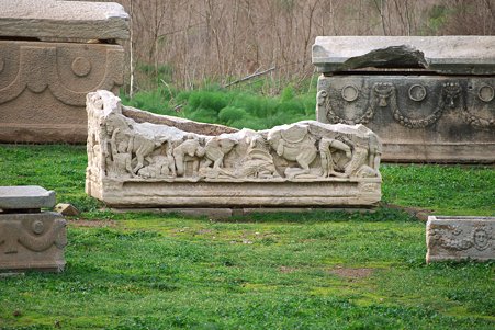 2011.01.23　トルコ　古代都市エフェス　石棺