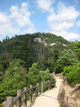 100815 弥山への道