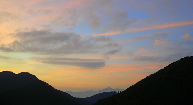 武甲山の朝焼け　DSCN1636s