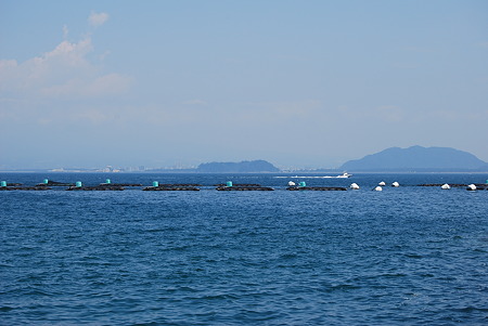 沼津市街地方面