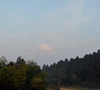 御殿場カントリークラブからの富士山1