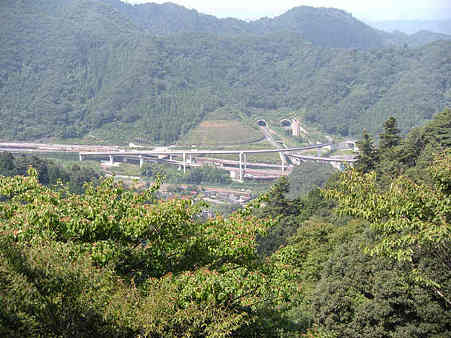 ケーブルカー降り口