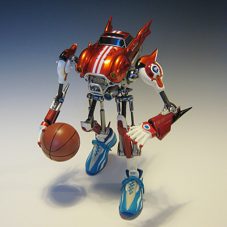 BANDAI 「バスカッシュ！」BIG FOOT Player“ダンガン号